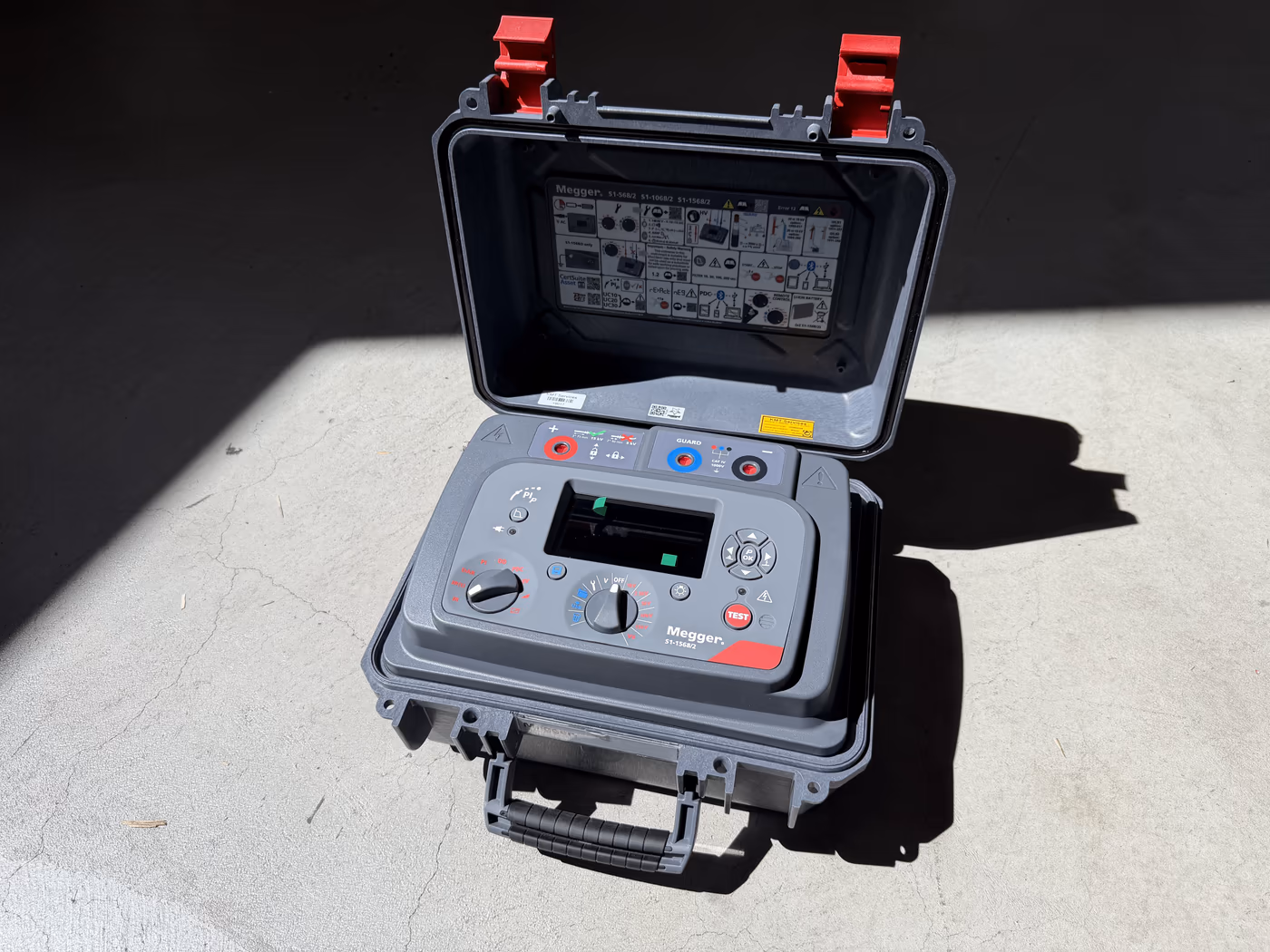 Megger S1-1568/2-EU EXPERT 15kV IRT 2024 PIP Isolatiemeter 250 V, 500 V, 1000 V, 2500 V, 5000 V, 10000 V, 15000 V 35 TΩ product image 3