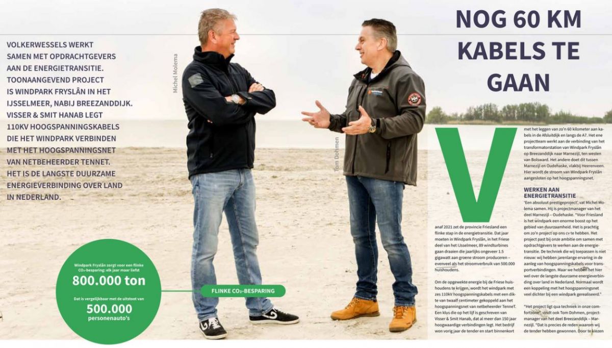 Article Windpark Friesland