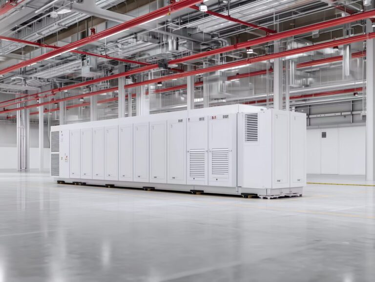 Battery Energy Storage System in a facility